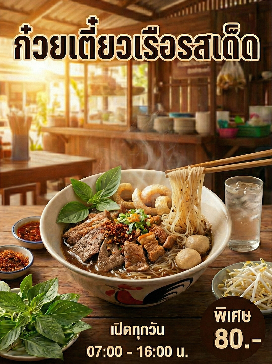 ก๋วยเตี๋ยวเรือรสเด็ด